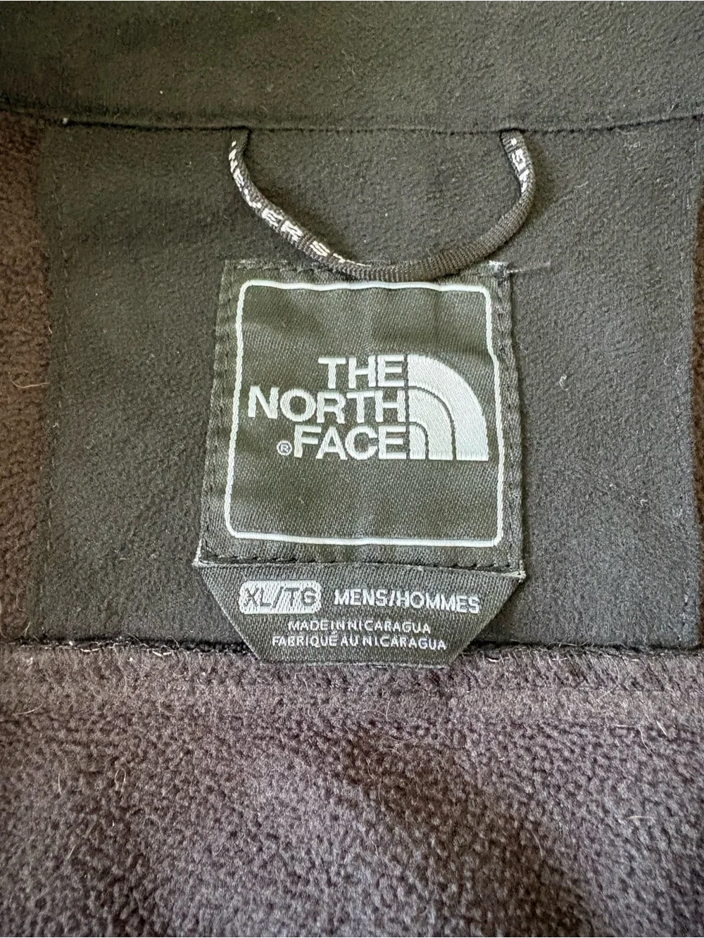 The North Face Men’s XL Black Vest Zippered Pockets Fleece Line Outdoors Utility